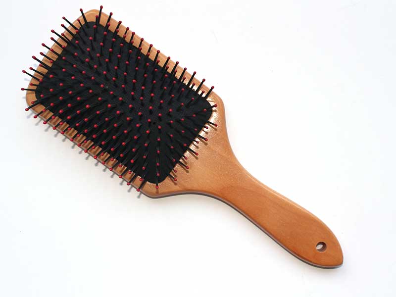 Wooden Paddle Cushion Hairbrush B16